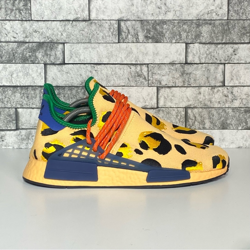 New Adidas NMD Mens 9.5 HU Pharrell Williams Athletic Shoes